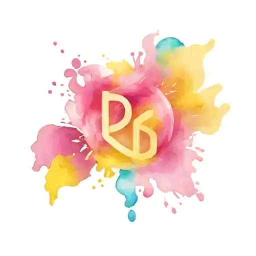 Pansexual and Polyamory symbol incorporated tattoo design idea