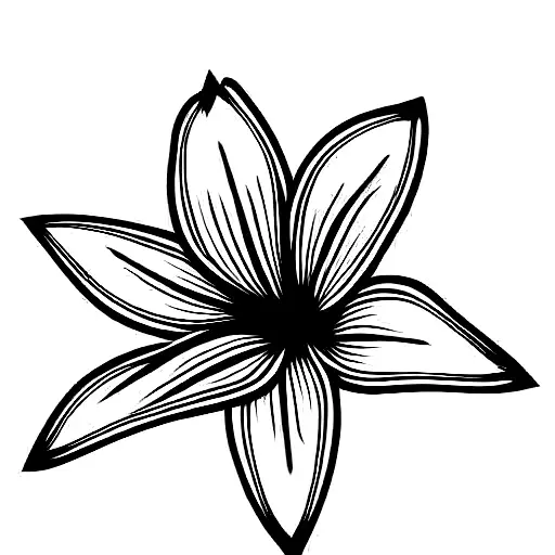 black and orange lilies for left arm half sleeve. tattoo design idea