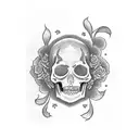 La muerto tattoo design idea