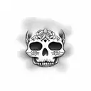 La muerto tattoo design idea