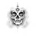 La muerto tattoo design idea