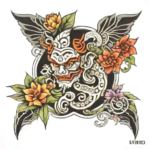 Bali tattoo tattoo design idea