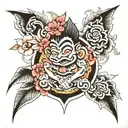 Bali tattoo tattoo design idea