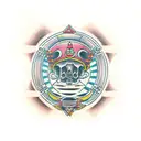 tlaloc tattoo design idea