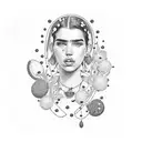Dua Lipa  tattoo design idea