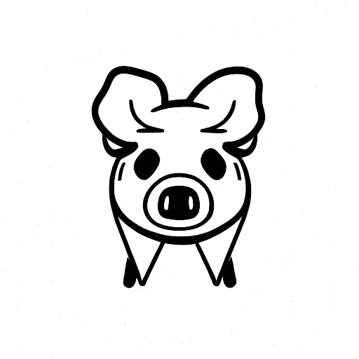 Tattooed Pig - Tattoo - Posters and Art Prints | TeePublic