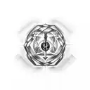 mammon sigil tattoo design idea