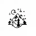 deeper gravity falls tattoo design idea