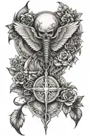 genesis 27:3 tattoo design idea