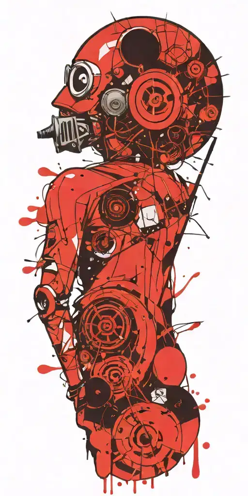 minions orgy tattoo design idea
