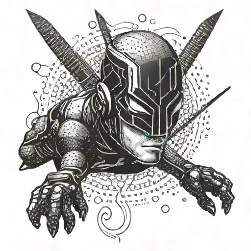 daredevil tattoo design idea