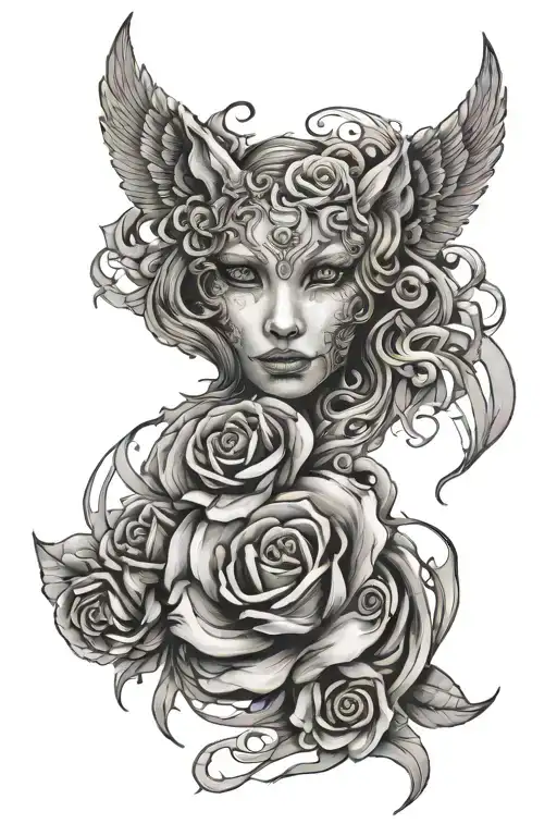 intuition  tattoo design idea