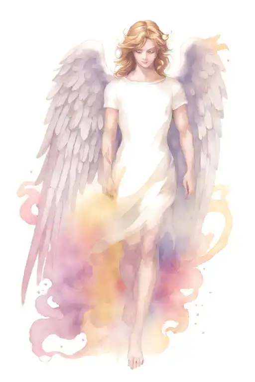 st michael archangel tattoo design idea