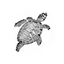 Hawaiian turtle tattoo  tattoo design idea