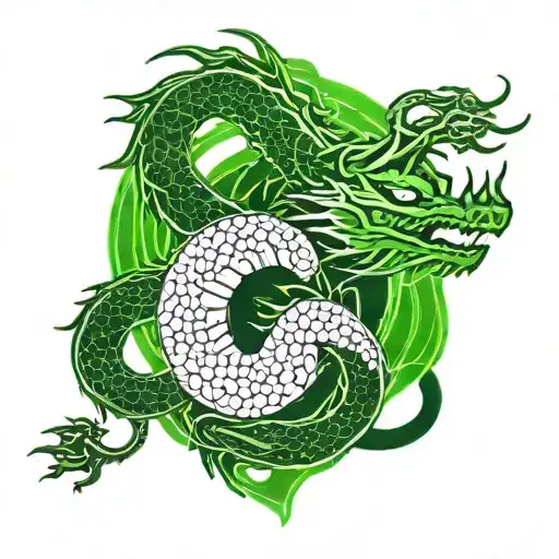 chinese dragon sign (green dragon) , cancer sun scorpio moon and gemini rising so a combo of these tattoo design idea