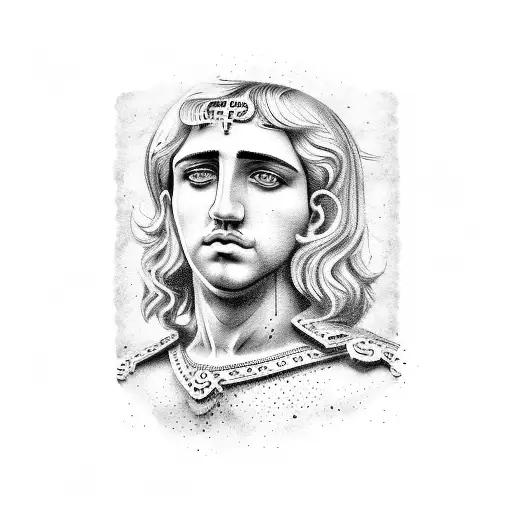 Alexander the Great  tattoo design idea