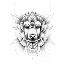 shri ram band tattoo design idea