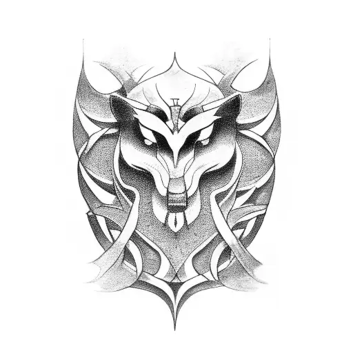 norse mythologi tattoo design idea