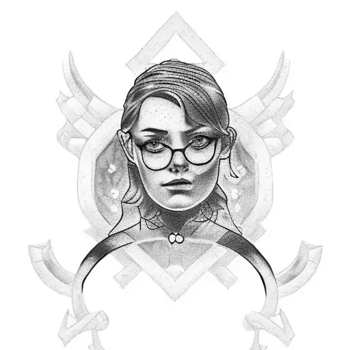 Family tattoo about support with the names: Paul Paula Anne-Britt Lotte Luc in black ink tattoo design idea