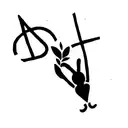 Family tattoo about support with the names: Paul Paula Anne-Britt Lotte Luc in black ink tattoo design idea