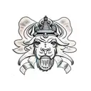 Lamassu tattoo design idea