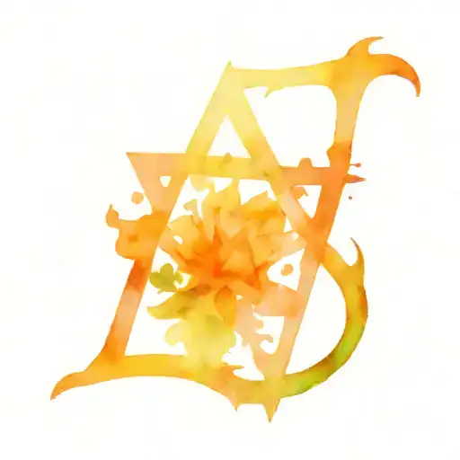tetragrammaton tattoo design idea