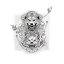 cerberus tattoo design idea