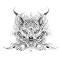 cerberus tattoo design idea