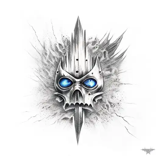 dark souls tattoo design idea