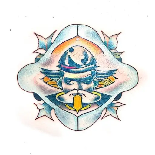 pendulum  tattoo design idea