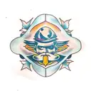 pendulum  tattoo design idea