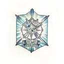 pendulum  tattoo design idea