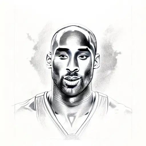 kobe Bryant an greek goddess nike tattoo design idea