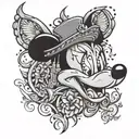 disneyland paris  tattoo design idea
