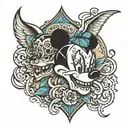 disneyland paris  tattoo design idea
