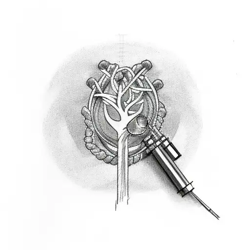 stethoscope tattoo 2 by thelittlered on DeviantArt