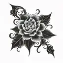 Despair tattoo design idea