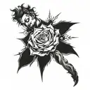 Despair tattoo design idea