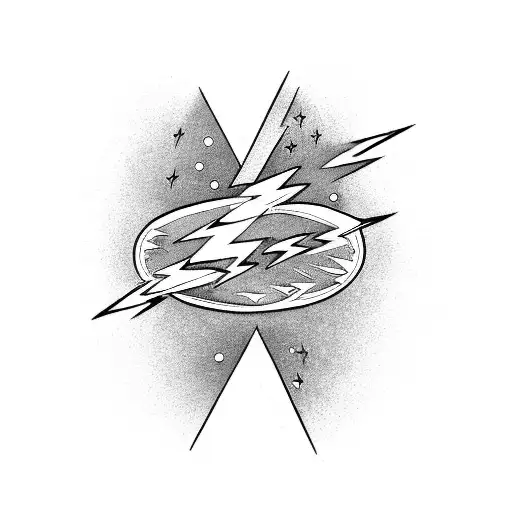 Lightning Bolt tattoo design idea