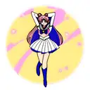 sailor moon tattoo design idea