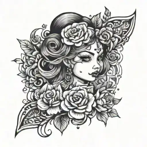 my daughter name Kayla tattoo design idea