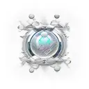 mirrors and deception tattoo design idea