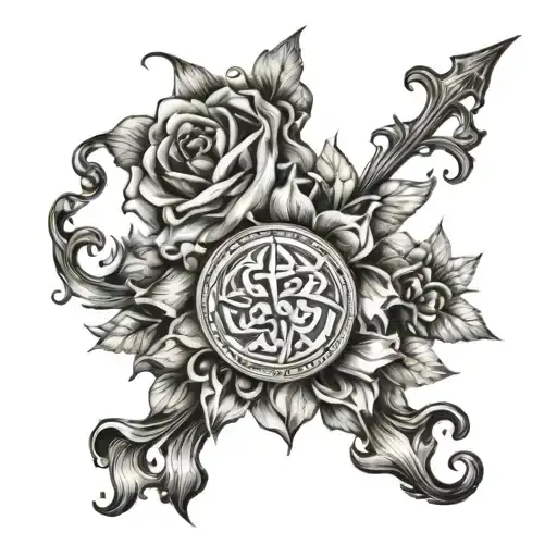 veni, vidi, vici tattoo design idea