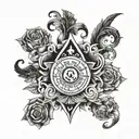 veni, vidi, vici tattoo design idea