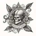 veni, vidi, vici tattoo design idea