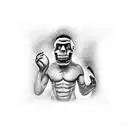 stripping banana tattoo design idea