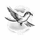 A flock of birds flying towards an open book, symbolizing your thirst for knowledge and the freedom that comes with learning tattoo design idea