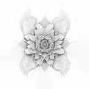 edelweiss  tattoo design idea