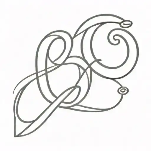 two ampersand symbols next to each other  tattoo design idea