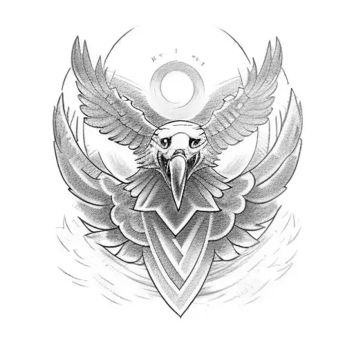 A sketch-style tattoo of a powerful eagle with the words 'Isaiah 41:10' incorporated into the design tattoo design idea